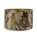 Indie Wood Owl 22" Drum Pendant Lampshade