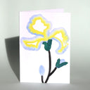 Iris Greeting Card