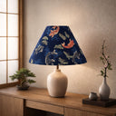 Japanese Koi Fish 22" Cone Lampshade