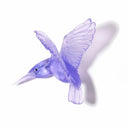 Kingfisher Hyacinth Glass Wall Art
