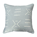 Kongo Powder 55x55cm Piped Cushion
