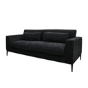 Lennox 3 Seater Sofa - Black PRE ORDER