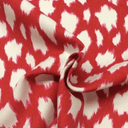 Leokat Maraschino Linen Fabric