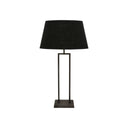 Linea Black Iron Table Lamp