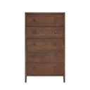 Lunde High Dresser - Walnut Brown