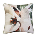 Magnolia Copper Bloom 60x60cm Piped Cushion