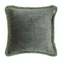 Totem Damask Ember 55x55cm Fringed Cushion