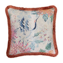 Maresa Terracotta 40x40cm Fringed Cushion