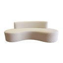 Marilyn Boucle Curved Sofa