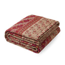 Marsala Paisley Kantha Quilt