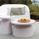 Milo Outdoor Coffee Table – White