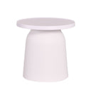 Milo Outdoor Side Table – White
