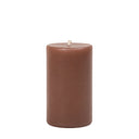 Mocha Pillar Candle 100mm