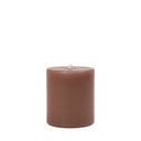 Mocha Pillar Candle 75mm