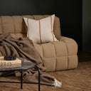 Mosman Coffee Wool Throw
