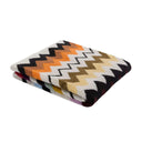 Missoni Murrina 100 Bath Towel with chevron zigzag pattern on a white background