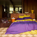 Nadine Burnt Sienna Linen Quilt Cover