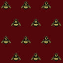 napoleon-bee-fabric-on-crimson-pre-order_Little-and-Fox