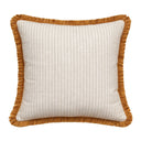 Natural Stripe 50x50cm Fringed Cushion