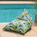 Navy Tropical Outdoor Lounger Beanbag