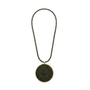 Naya Green Mesh Pendant Necklace