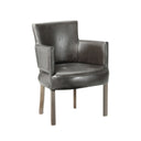 Newark Dining Chair – Fudge & Weathered Oak