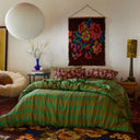 Nicolette Juniper Linen Quilt Cover