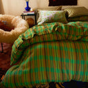 Nicolette Juniper Linen Quilt Cover