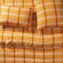 Nicolette Marigold Linen Euro Pillowcase Set