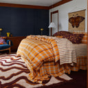 Nicolette Marigold Linen Quilt Cover
