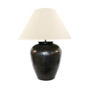 Noir Bronze Urn Lamp Base