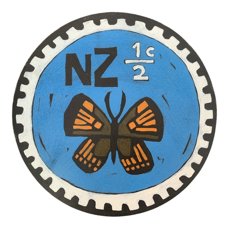 NZ 1/2Cent Wall Art