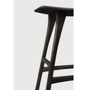 Oak Osso Bar Stool – Black