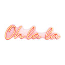Oh la la Neon Sign Red