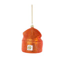 Orange Hipster Beanie Bauble