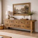 Oriental Elm 11 Drawer Sideboard