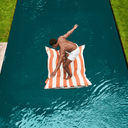 Original Floatzac Beanbag Stripe Orange Creme