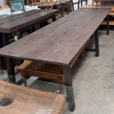 Original Teak Trestle Dining Table