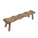 Original Teak Wave Bench