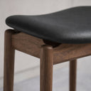 Oslo Ashwood Leather Barstool