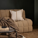 Otis Oat/Caramel 55x55cm Cushion