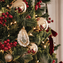 Oyster Blue Ornament