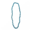 Pale Aqua Beaded Resin Necklace