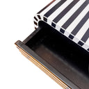 Palermo Striped Bedside Table