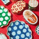 Paradis Scallop Navy Tray