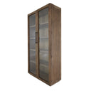 Paragon 2-Door Glass Cabinet – Walnut PRE ORDER