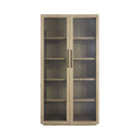 Paragon 2-Door Glass Cabinet – Natural PRE ORDER