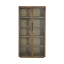 Paragon 2-Door Glass Cabinet – Walnut PRE ORDER