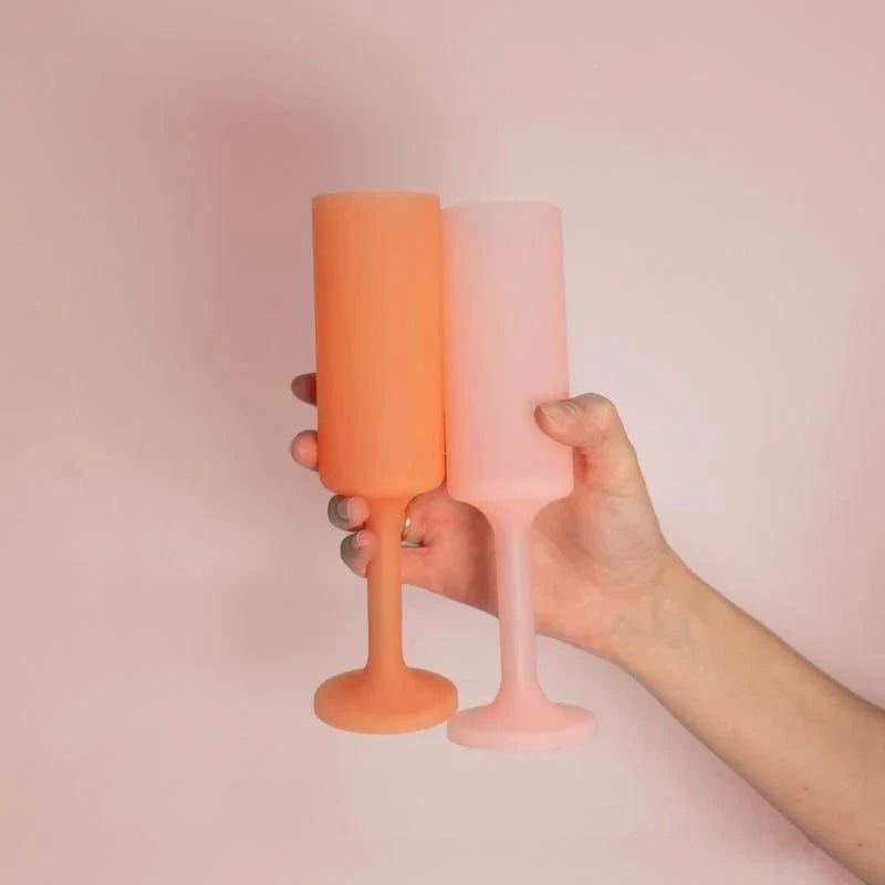 seff-peach--petal-silicone-champagne-flute_Little-and-fox