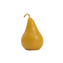 Yellow pear on a white background